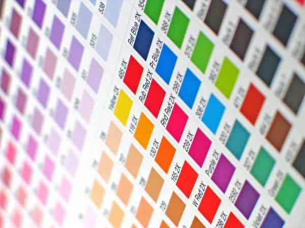 Colores CMYK, RGB y Pantone