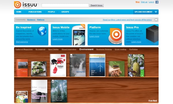 issuu publica pdf en formato revista