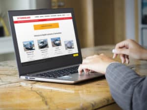 Disenño Web Alquiler de Furgonetas en Lanzarote