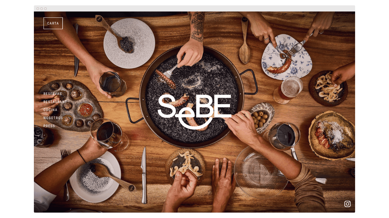 Web Design Restaurant